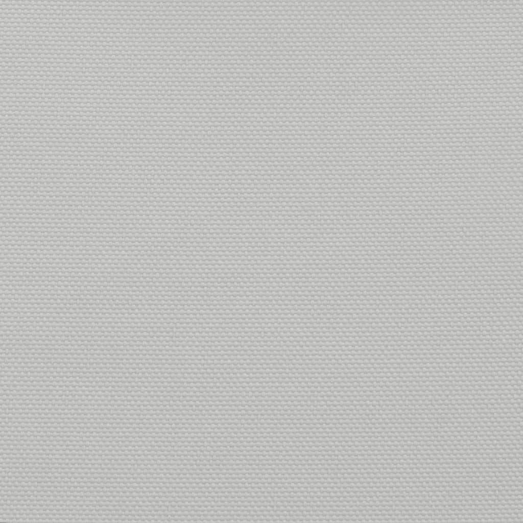 Sun Shade Sail Light Grey 6x4 m 100% Polyester Oxford