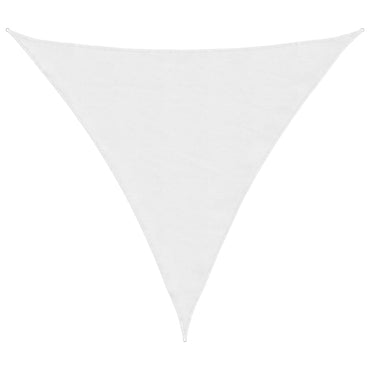 Sun Shade Sail White 2x2x2 m 100% Polyester Oxford