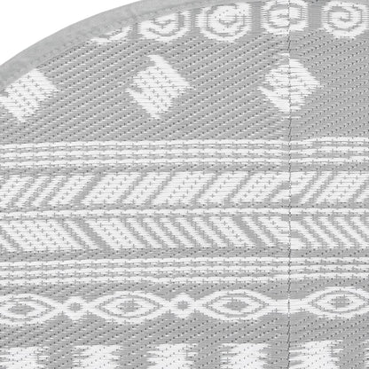 Outdoor Carpet ARAKIL Grey Ø160 cm PP