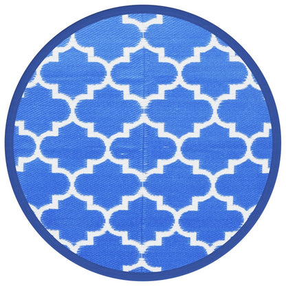 Outdoor Carpet ARAKIL Blue Ø160 cm PP