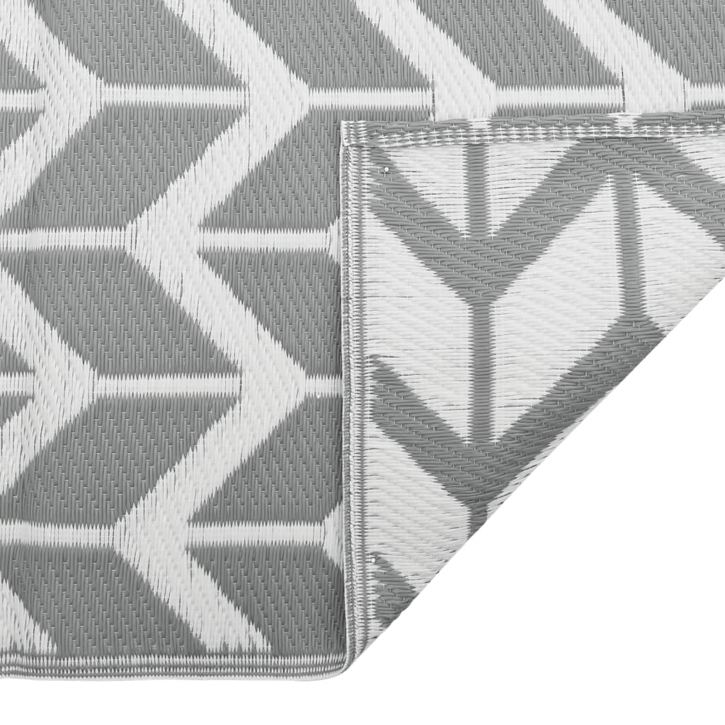 Outdoor Carpet ARAKIL Grey 120x180 cm PP