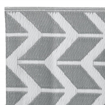 Outdoor Carpet ARAKIL Grey 160x230 cm PP