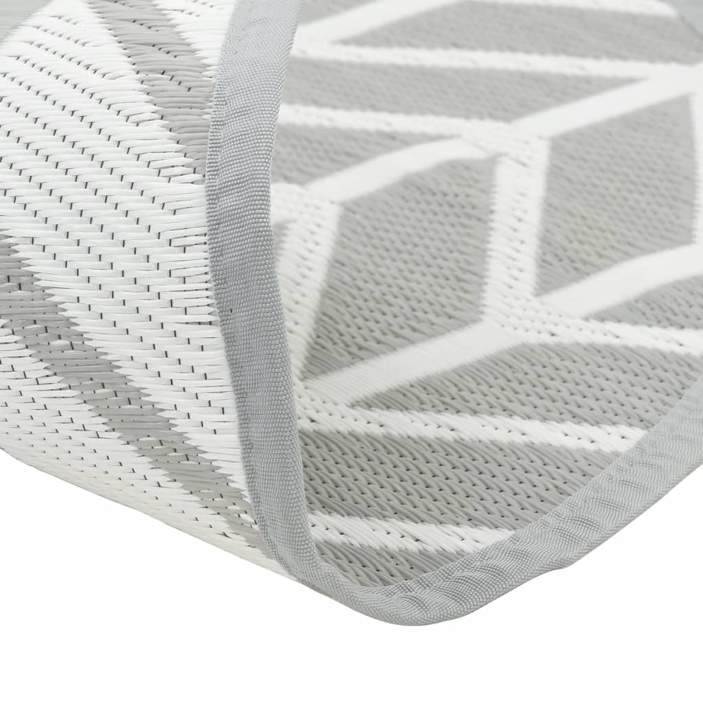 Outdoor Carpet ARAKIL Grey Ø120 cm PP