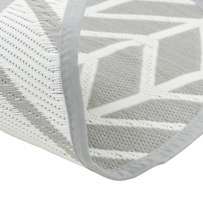 Outdoor Carpet ARAKIL Grey Ø120 cm PP