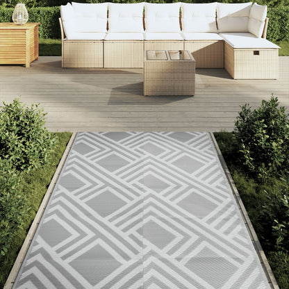 Outdoor Carpet ARAKIL Grey 120x180 cm PP