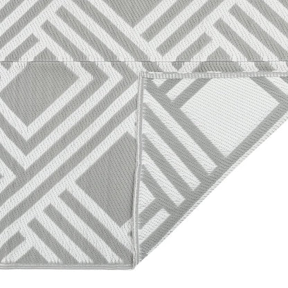 Outdoor Carpet ARAKIL Grey 190x290 cm PP