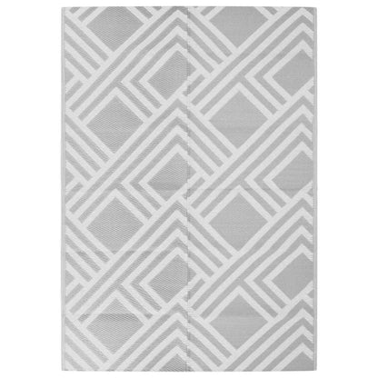 Outdoor Carpet ARAKIL Grey 140x200 cm PP
