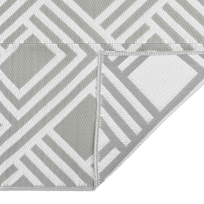 Outdoor Carpet ARAKIL Grey 140x200 cm PP