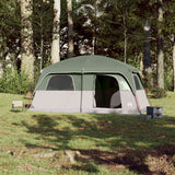 Family Tent Cabin 10-Person Green Waterproof