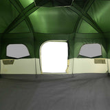 Family Tent Cabin 9-Person Green Waterproof