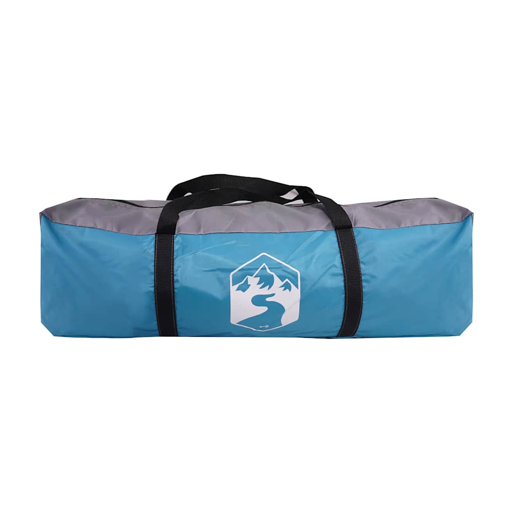 Family Tent Cabin 10-Person Blue Waterproof
