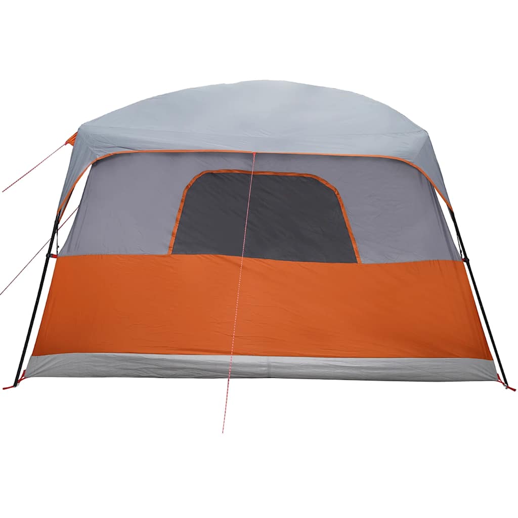 Family Tent Cabin 10-Person Grey Waterproof