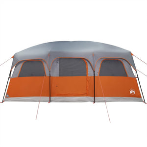 Family Tent Cabin 9-Person Grey Waterproof