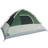 Family Tent Dome 6-Person Green Waterproof