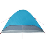 Family Tent Dome 6-Person Blue Waterproof