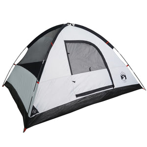 Family Tent Dome 6-Person White Blackout Fabric Waterproof