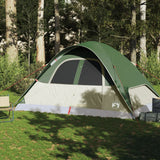 Family Tent Dome 6-Person Green Waterproof