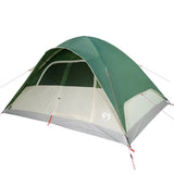 Family Tent Dome 6-Person Green Waterproof