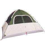 Family Tent Dome 6-Person Green Waterproof