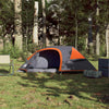 Camping Tent Dome 1-Person Orange Waterproof