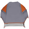 Camping Tent Dome 1-Person Orange Waterproof