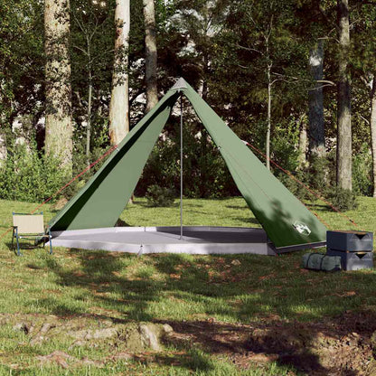 Family Tent Tipi 8-Person Green Waterproof