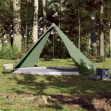 Family Tent Tipi 8-Person Green Waterproof