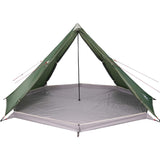 Family Tent Tipi 8-Person Green Waterproof