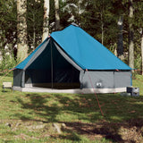 Family Tent Tipi 12-Person Blue Waterproof