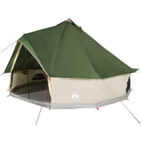 Family Tent Tipi 10-Person Green Waterproof