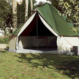 Family Tent Tipi 10-Person Green Waterproof