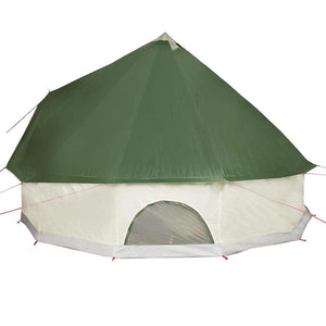 Family Tent Tipi 10-Person Green Waterproof