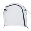 Camping Tent Tunnel 3-Person White Blackout Fabric Waterproof