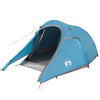 Camping Tent Tunnel 2-Person Blue Waterproof