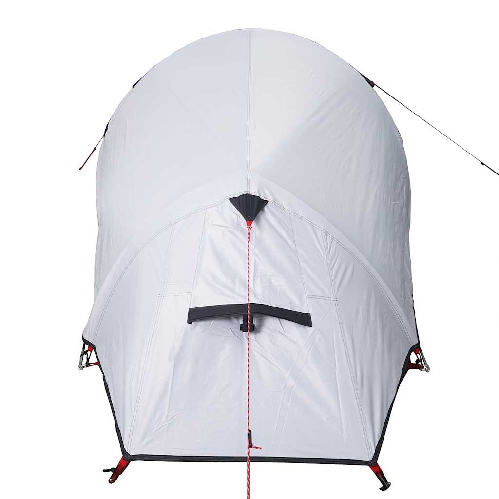 Camping Tent Tunnel 2-Person White Blackout Fabric Waterproof