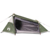 Camping Tent Tunnel 2-Person Green Waterproof