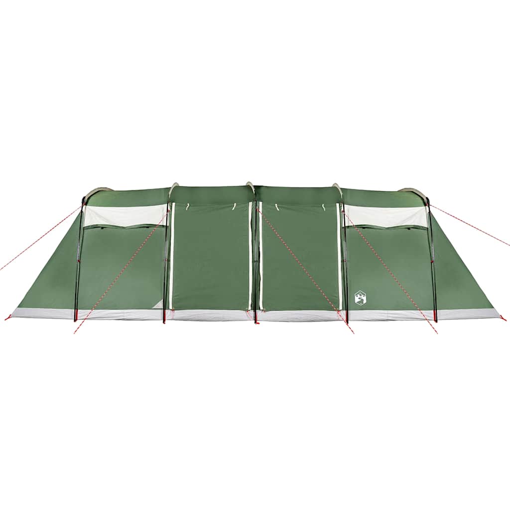 Family Tent Tunnel 8-Person Green Waterproof