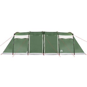 Family Tent Tunnel 8-Person Green Waterproof