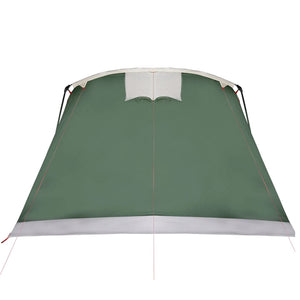 Family Tent Tunnel 10-Person Green Waterproof