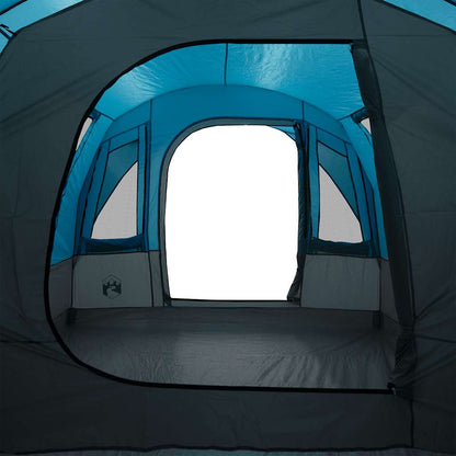Camping Tent Tunnel 3-Person Blue Waterproof