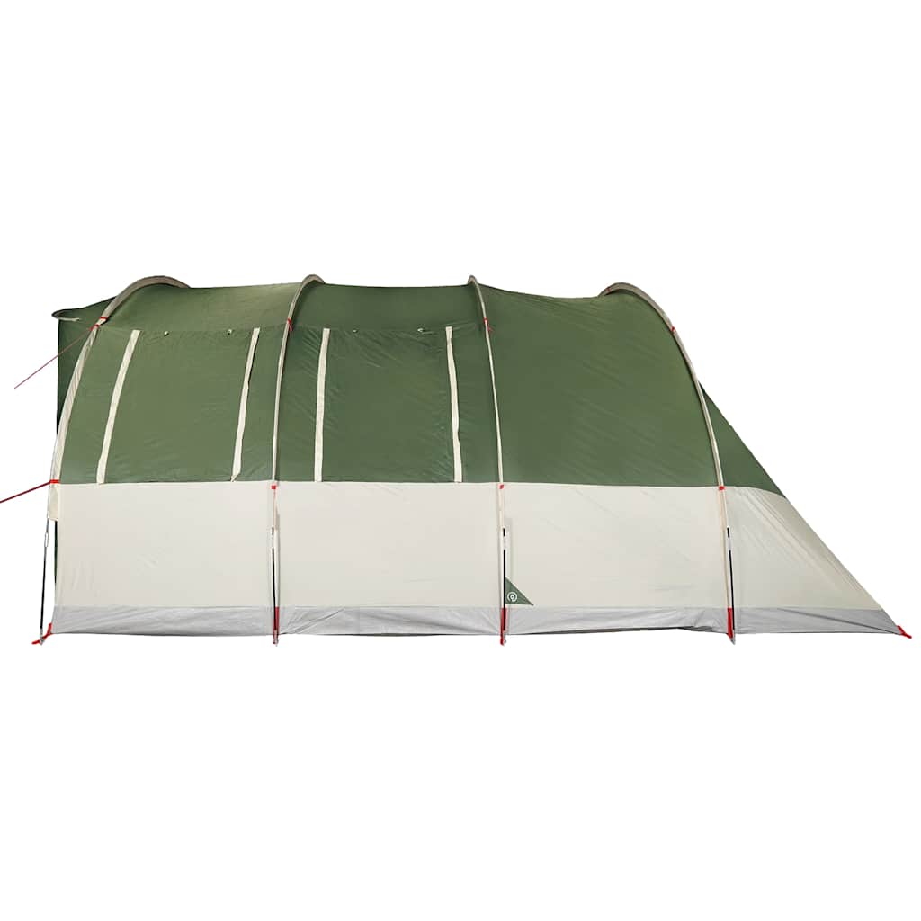 Family Tent Tunnel 7-Person Green Waterproof