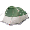 Camping Tent Tunnel 4-Person Green Waterproof