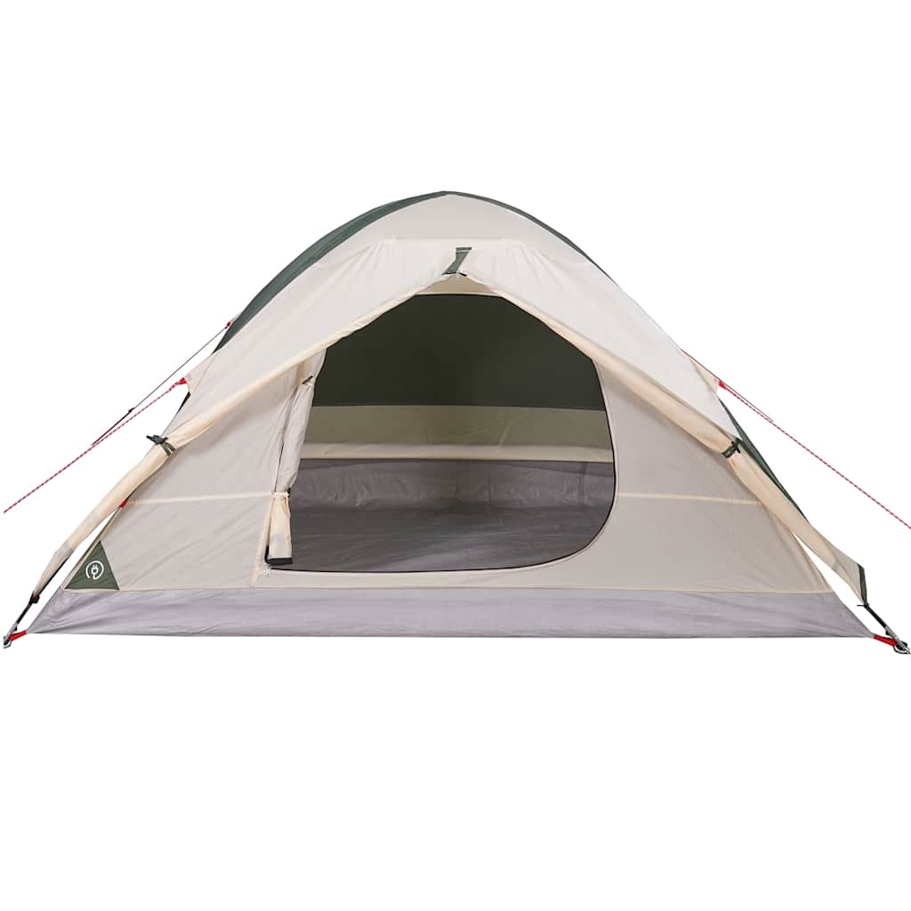 Camping Tent Dome 2-Person Green Waterproof
