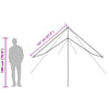Camping Tarp Blue 360x294 cm Waterproof