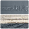 Camping Tarp Grey and Orange 400x294 cm Waterproof