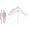 Camping Tarp Blue 400x294 cm Waterproof
