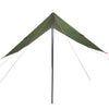 Camping Tarp Green 430x380x210 cm Waterproof