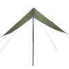 Camping Tarp Green 430x380x210 cm Waterproof