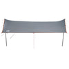Camping Tarp Orange 460x305x210 cm Waterproof