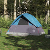 Camping Tent Dome 2-Person Blue Waterproof